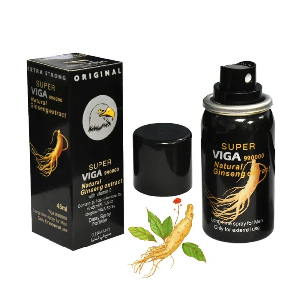 A one Super Viga 990000 Delay Spray For Men- #1 Doctor Recommended Timing Spray!
