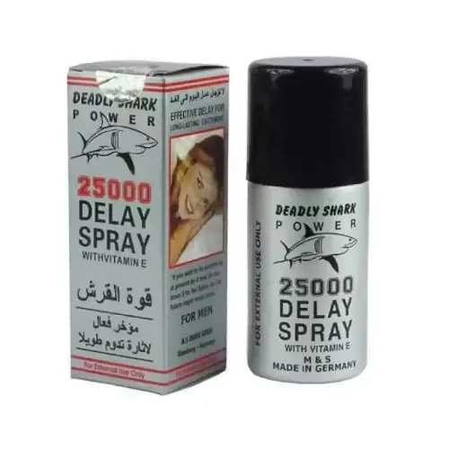 Deadly shark 25000 delay spray for men