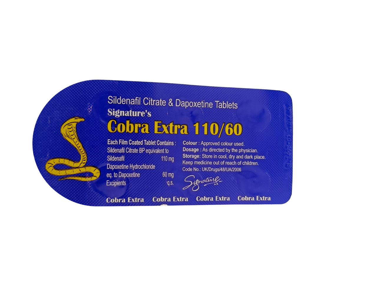 Cobra Tablet Extra Blue