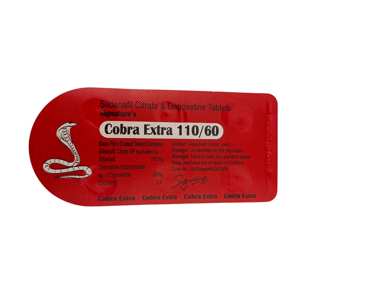 Cobra Tablet Extra Red
