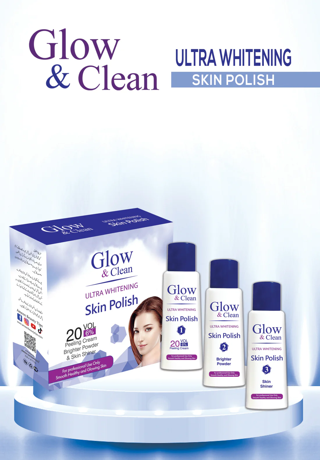 Ultra Whitening Skin Polish – Glow and Clean