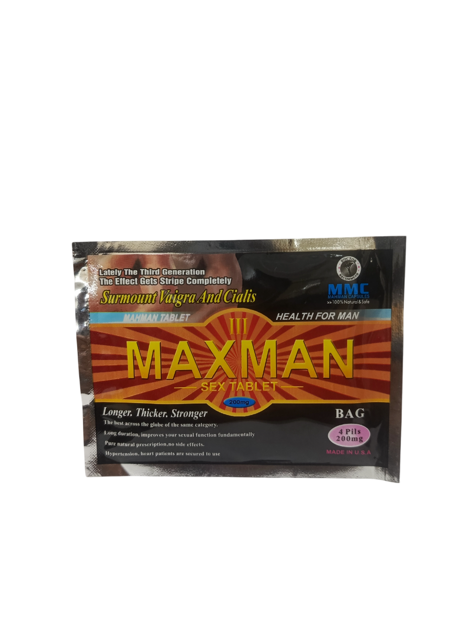 Maxman Sex Tablets Pouch