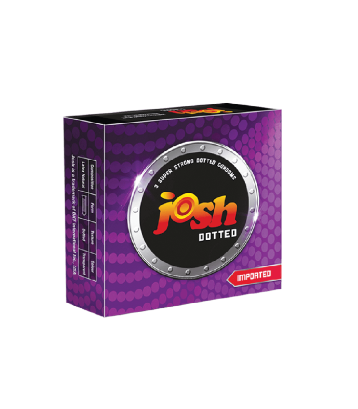 Josh dotted condom