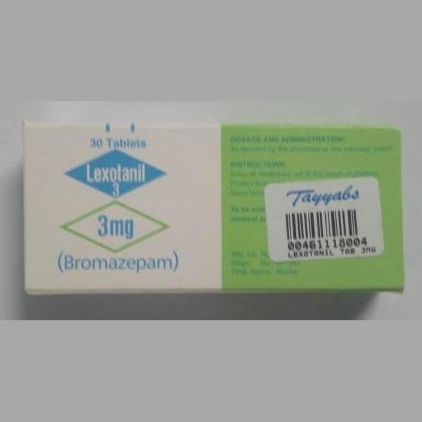 Lexotanil 3mg Tablets